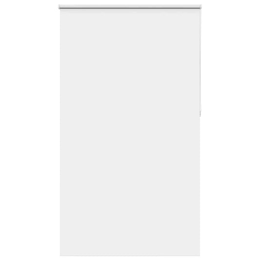 vidaXL Roller Blind Blackout White 125x210 cm Fabric Width 121.6 cm Polyester