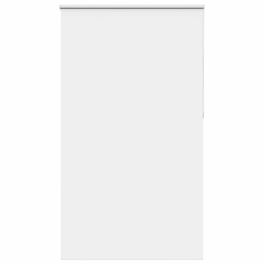 vidaXL Roller Blind Blackout White 140x210 cm Fabric Width 136.6 cm Polyester