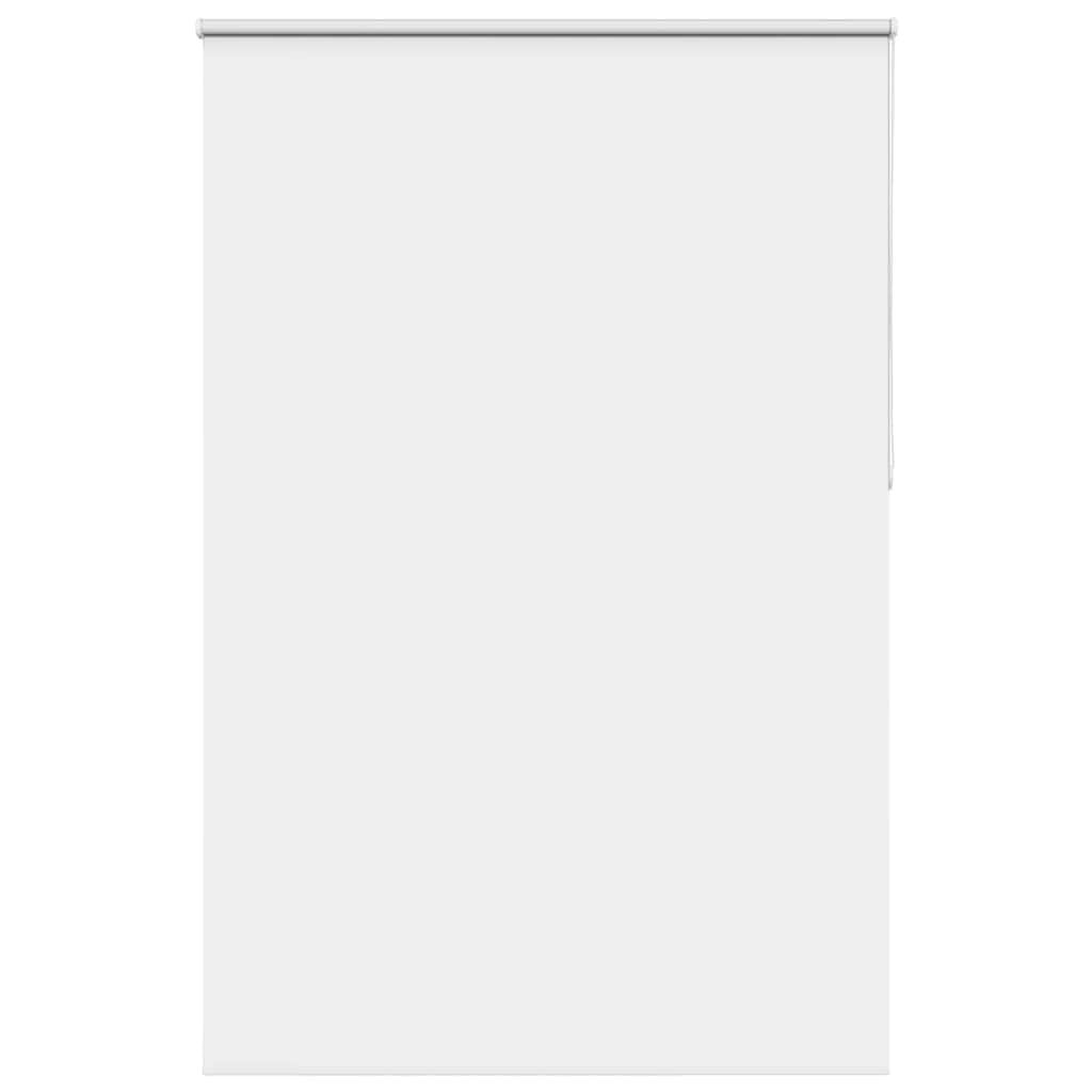 vidaXL Roller Blind Blackout White 145x210 cm Fabric Width 141.6 cm Polyester