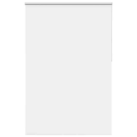 vidaXL Roller Blind Blackout White 145x210 cm Fabric Width 141.6 cm Polyester