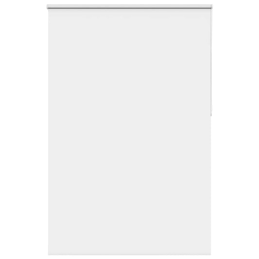 vidaXL Roller Blind Blackout White 150x210 cm Fabric Width 146.6 cm Polyester