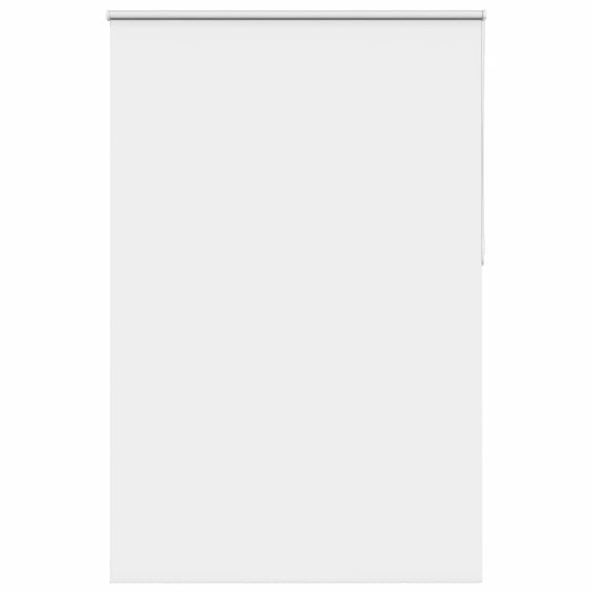 vidaXL Roller Blind Blackout White 155x210 cm Fabric Width 151.6 cm Polyester