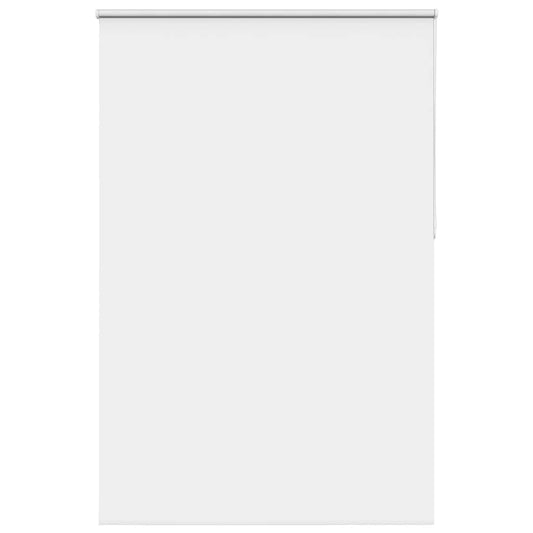 vidaXL Roller Blind Blackout White 160x210 cm Fabric Width 156.6 cm Polyester