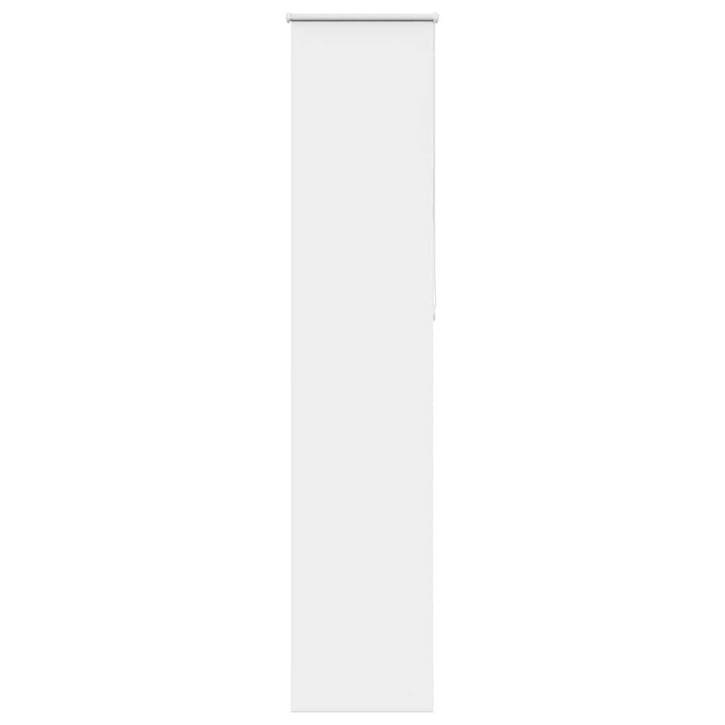 vidaXL Roller Blind Blackout White 40x230 cm Fabric Width 35.7 cm Polyester