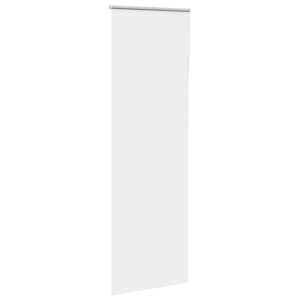 Roller Blind Blackout White 85x230 cm Fabric Width 80.7 cm Polyester
