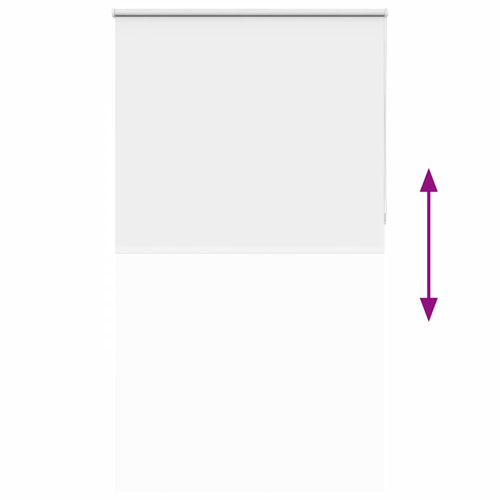 Roller Blind Blackout White 140x230 cm Fabric Width 136.6 cm Polyester