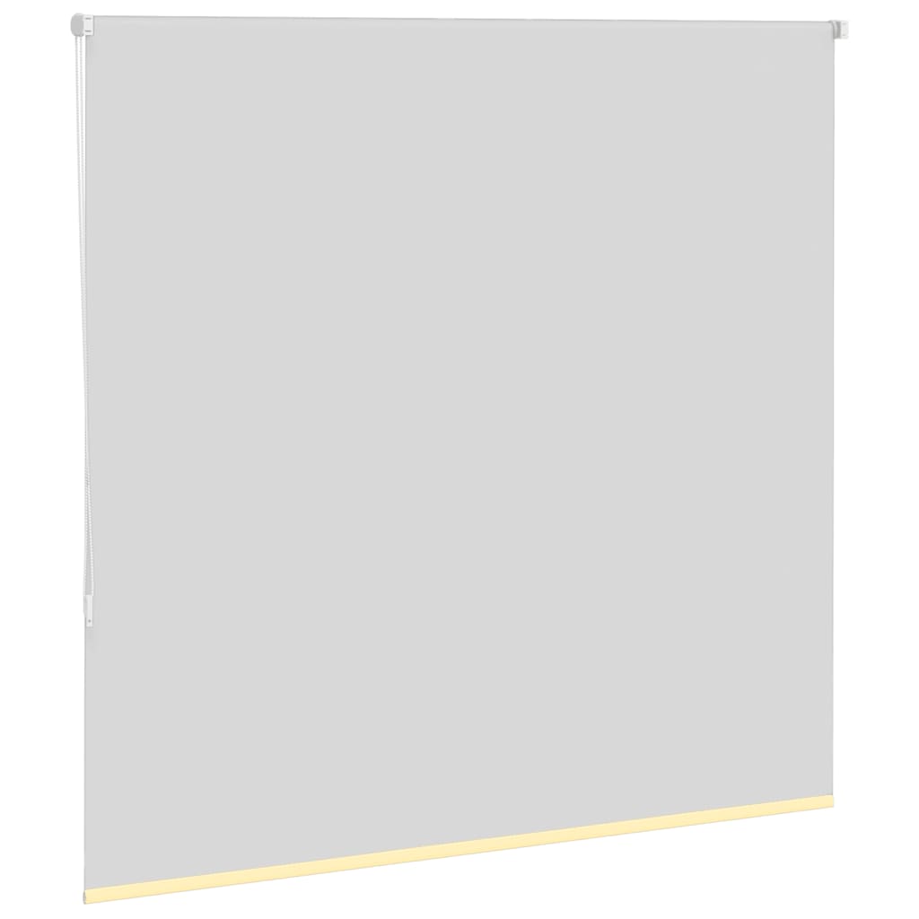 vidaXL Roller Blind Blackout Yellow 145x130 cm Fabric Width 141.6 cm Polyester