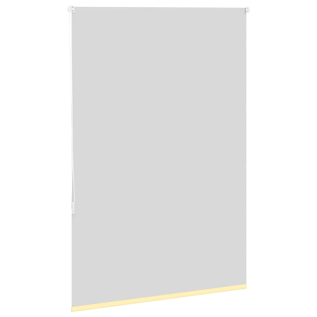 vidaXL Roller Blind Blackout Yellow 95x150 cm Fabric Width 90.7 cm Polyester