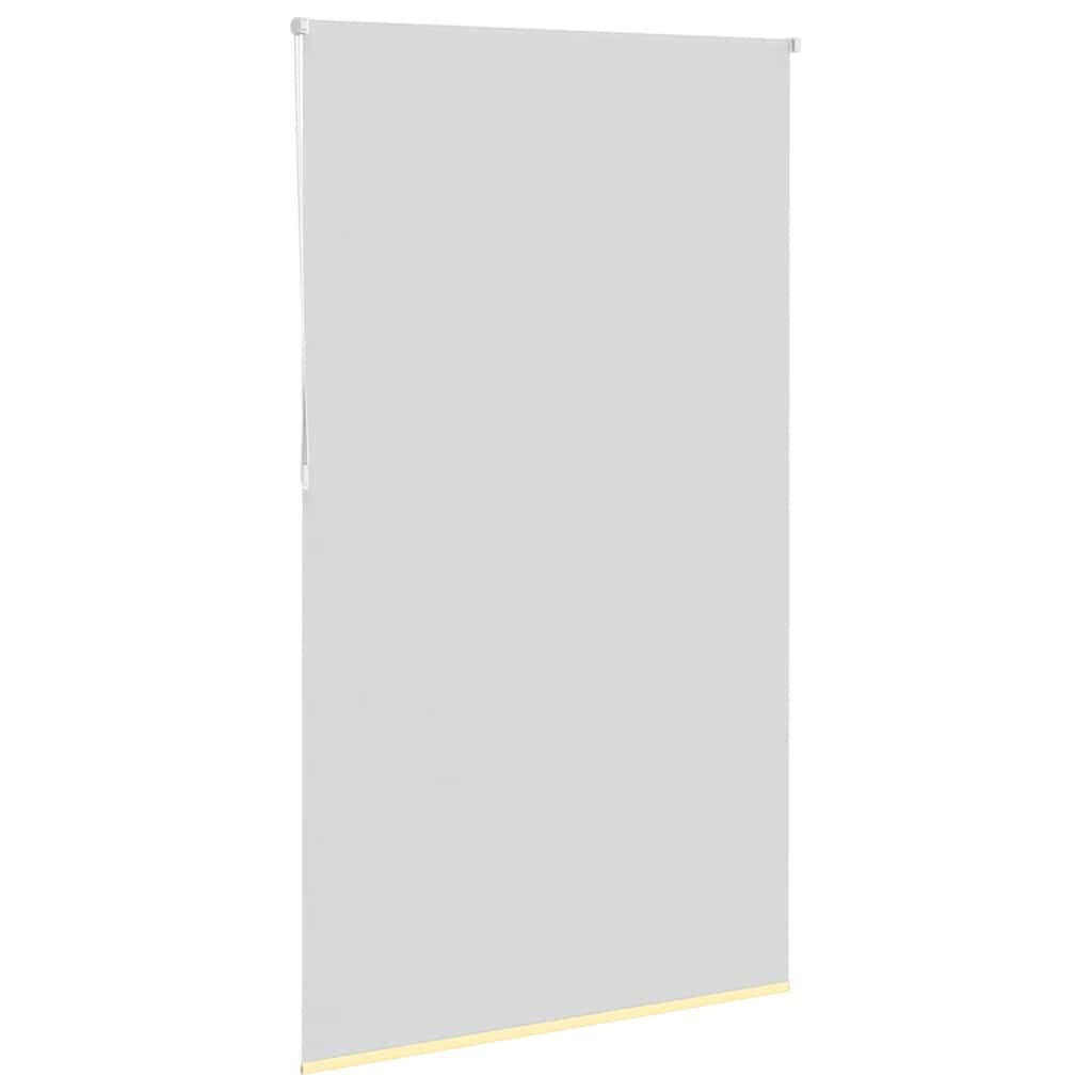Roller Blind Blackout Yellow 125x210 cm Fabric Width 121.6 cm Polyester