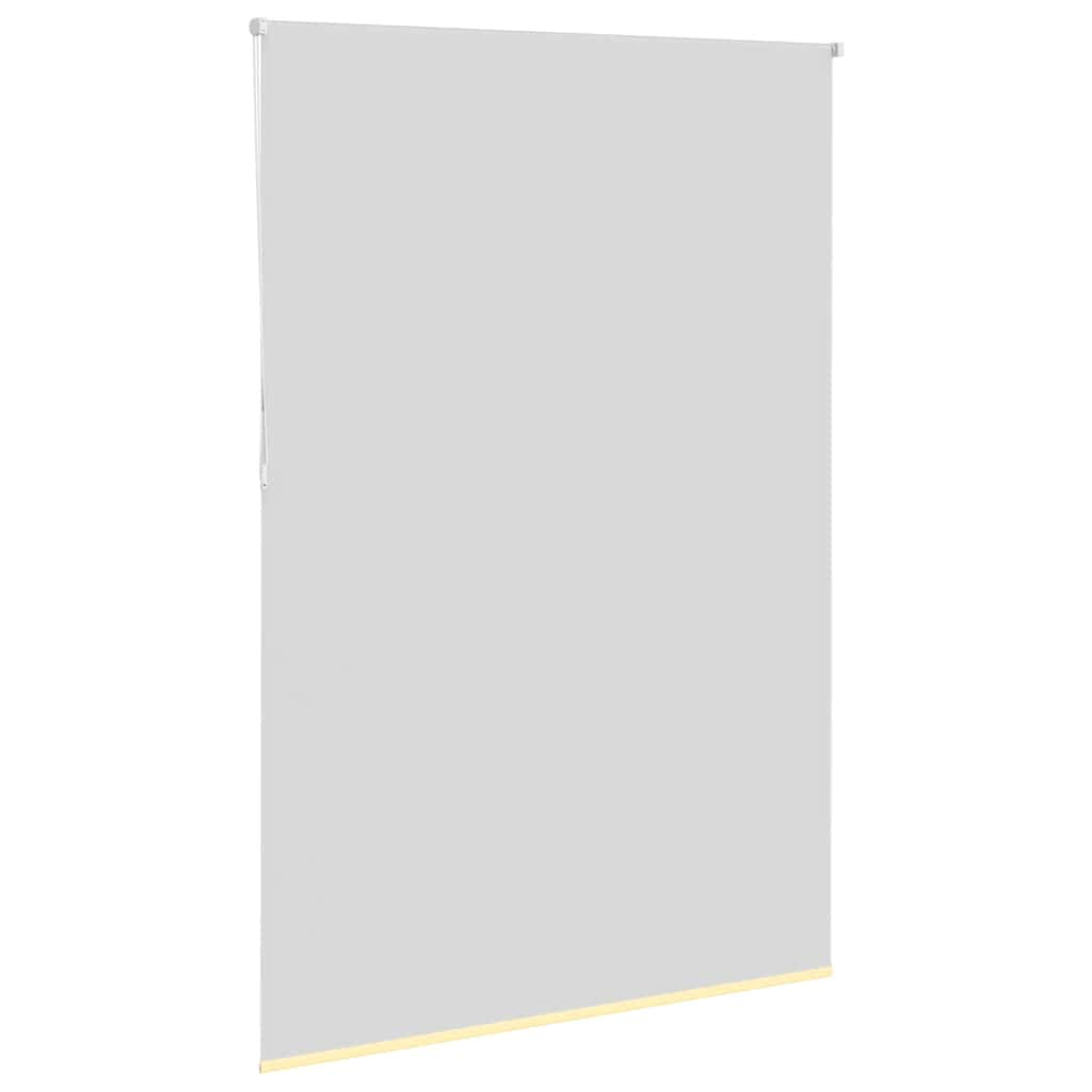 vidaXL Roller Blind Blackout Yellow 150x210 cm Fabric Width 146.6 cm Polyester