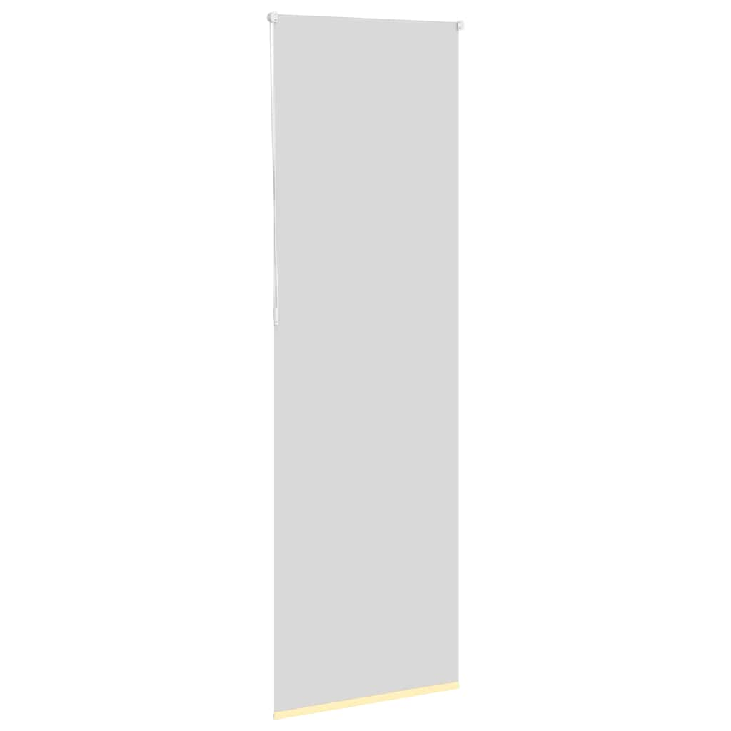 vidaXL Roller Blind Blackout Yellow 75x230 cm Fabric Width 70.7 cm Polyester