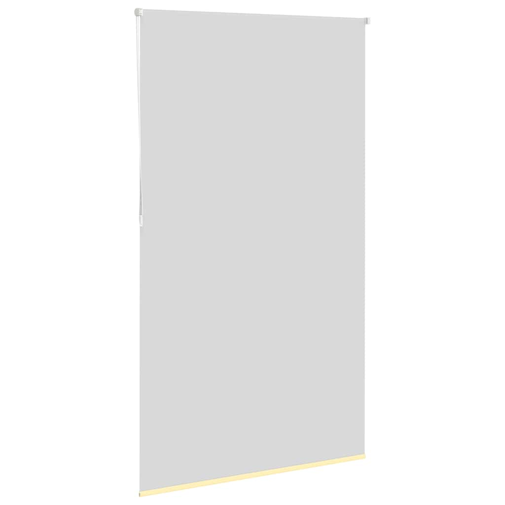 vidaXL Roller Blind Blackout Yellow 120x230 cm Fabric Width 116.6 cm Polyester