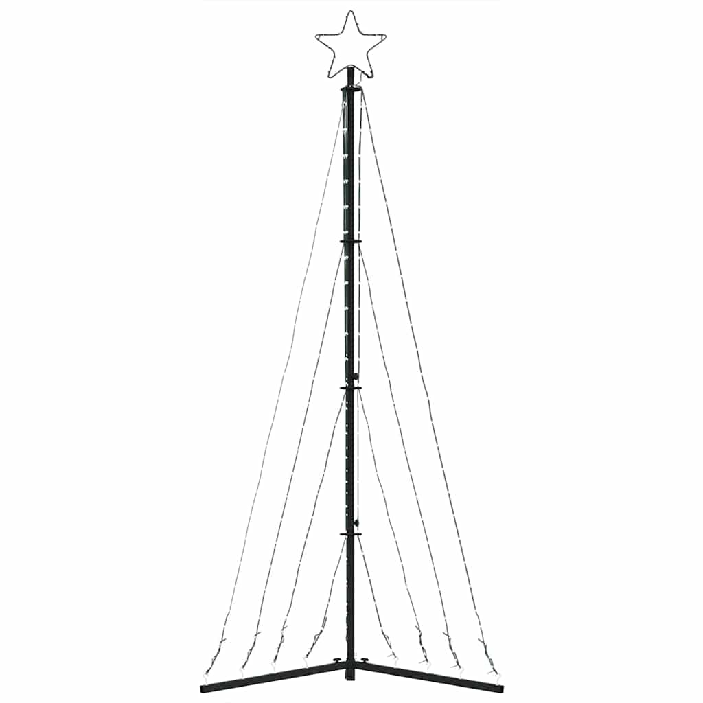 vidaXL LED Christmas Tree 339 LEDs Warm White 182 cm