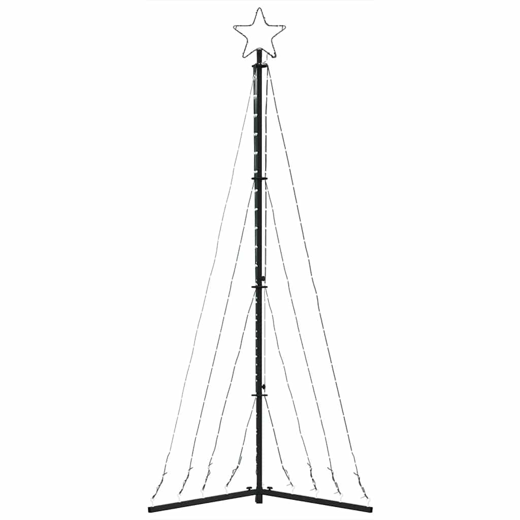 vidaXL Christmas Tree Light 339 LEDs Cold White 182 cm