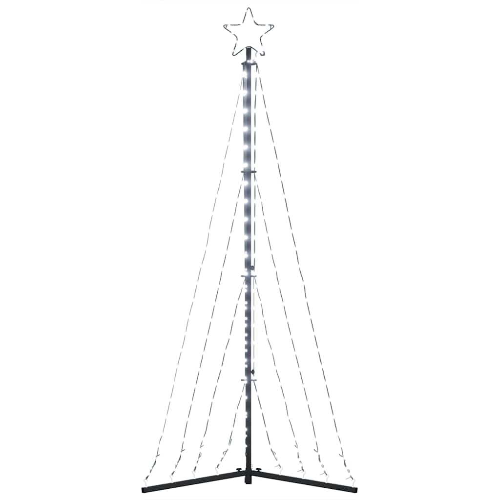 vidaXL Christmas Tree Light 339 LEDs Cold White 182 cm