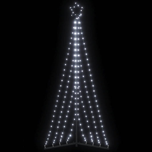 vidaXL Christmas Tree Light 339 LEDs Cold White 182 cm