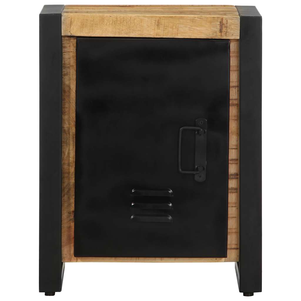 Bedside Cabinet 40x30x51 cm Solid Rough Wood Mango