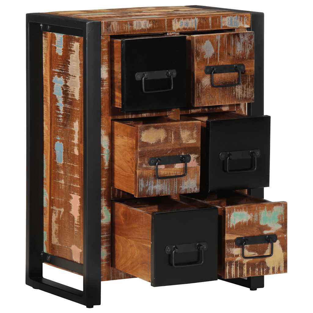 Sideboard 50x35x70 cm Solid Wood Reclaimed