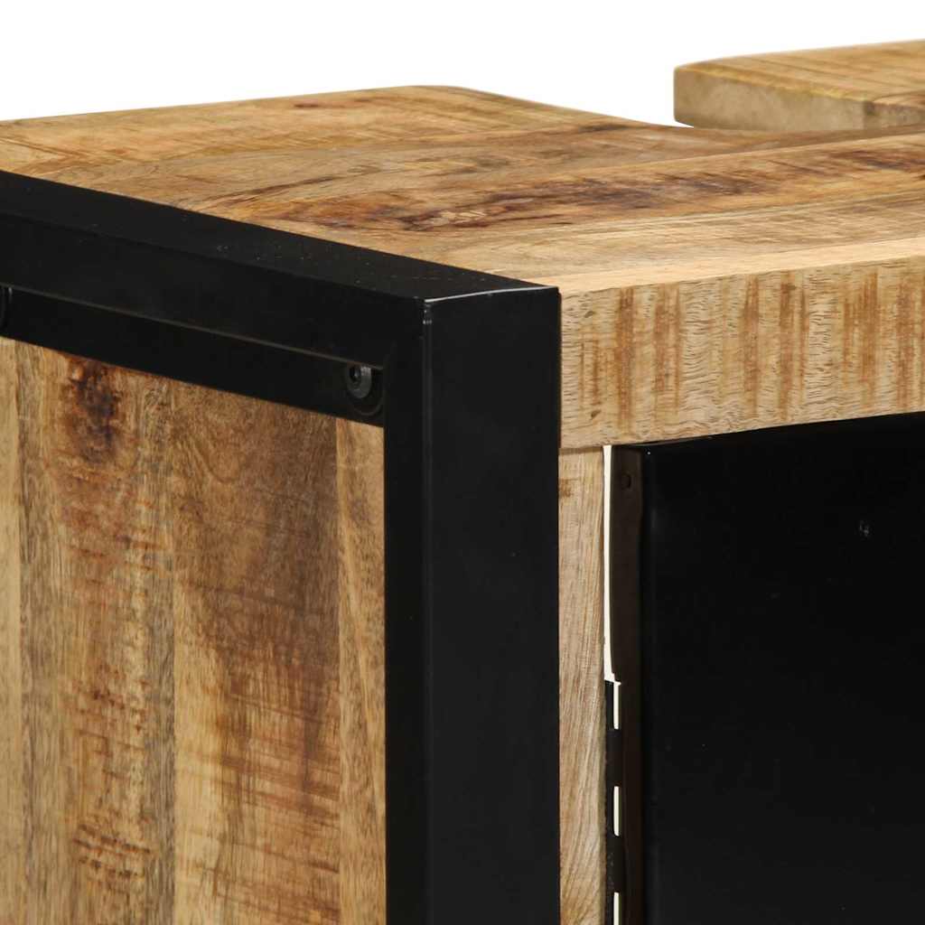 Bathroom Cabinet Brown 55 x 35 x 60 cm Solid Mango Wood