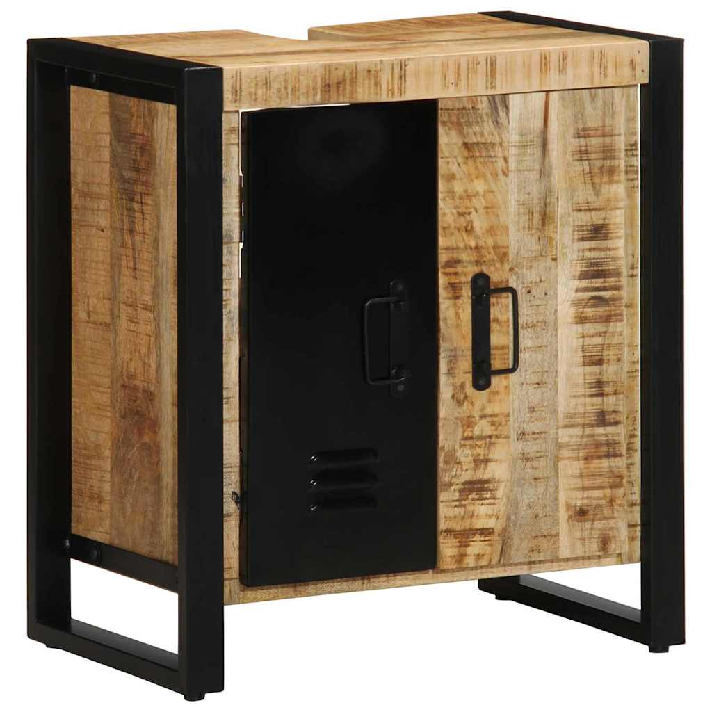 Bathroom Cabinet Brown 55 x 35 x 60 cm Solid Mango Wood