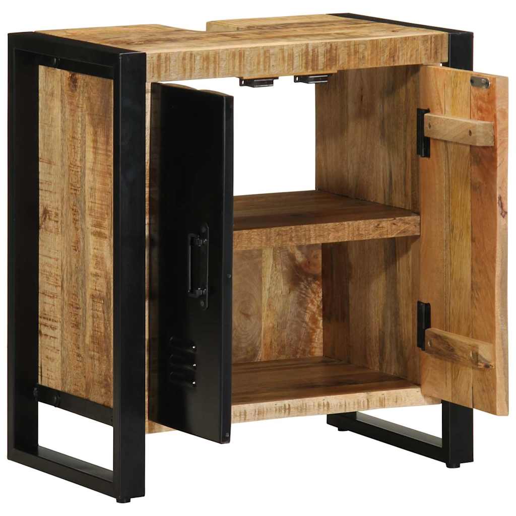 Bathroom Cabinet Brown 55 x 35 x 60 cm Solid Mango Wood