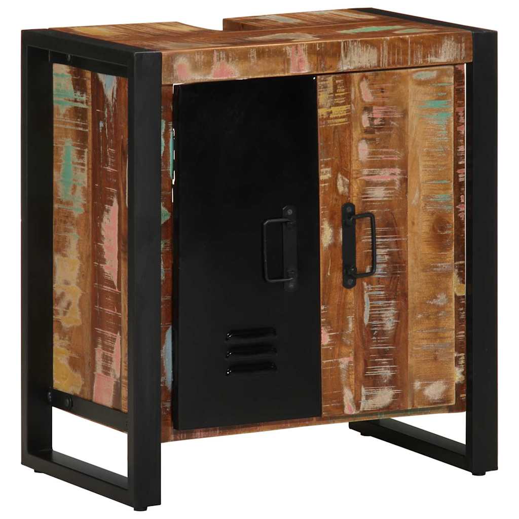 Bathroom Cabinet Brown 55 x 35 x 60 cm Solid Reclaim Wood