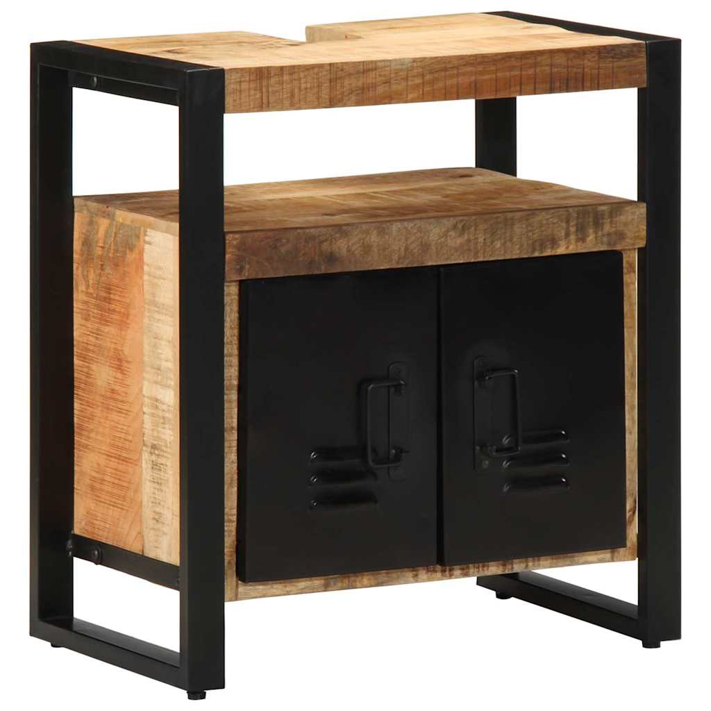 Bathroom Cabinet Brown 55 x 35 x 60 cm Solid Mango Wood