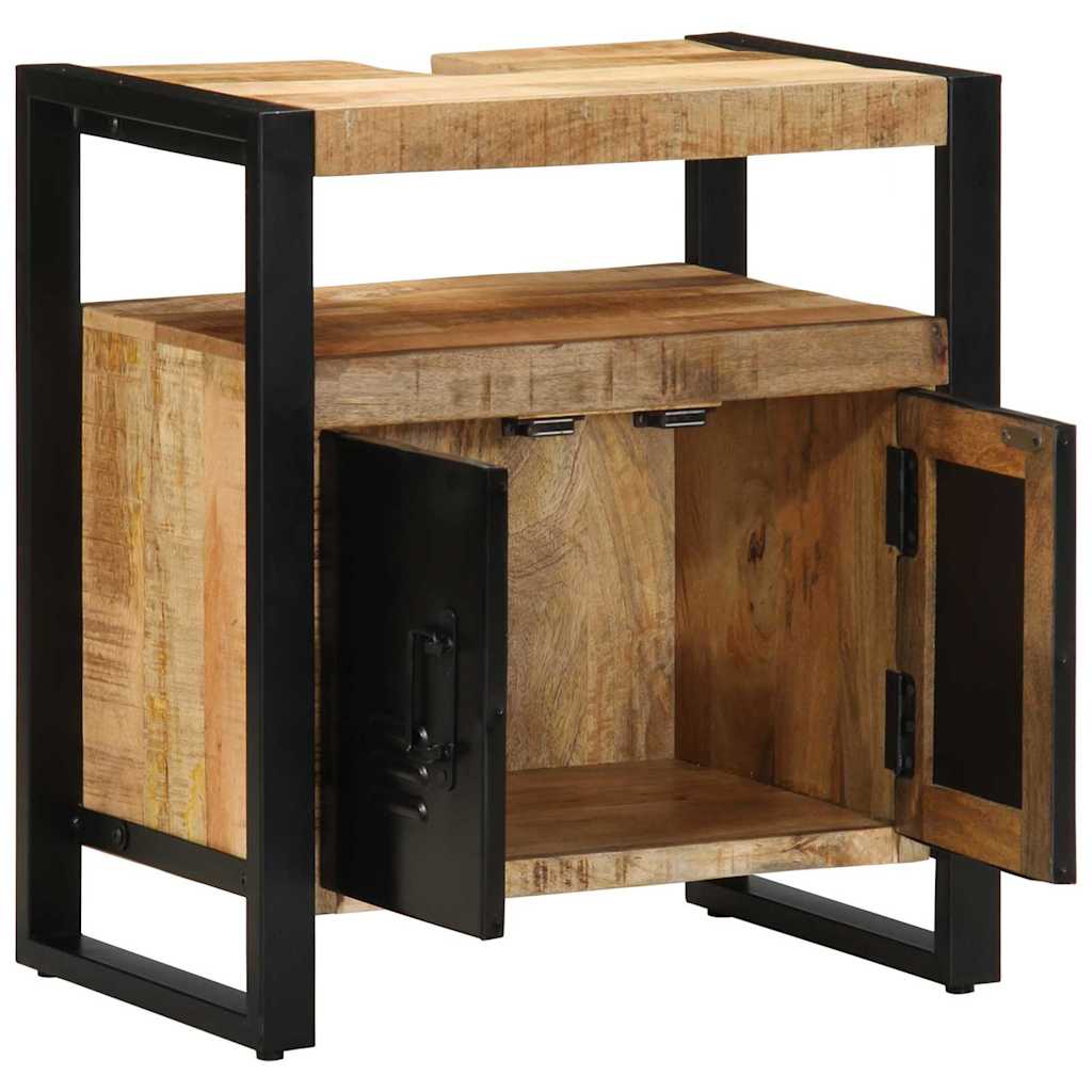 Bathroom Cabinet Brown 55 x 35 x 60 cm Solid Mango Wood