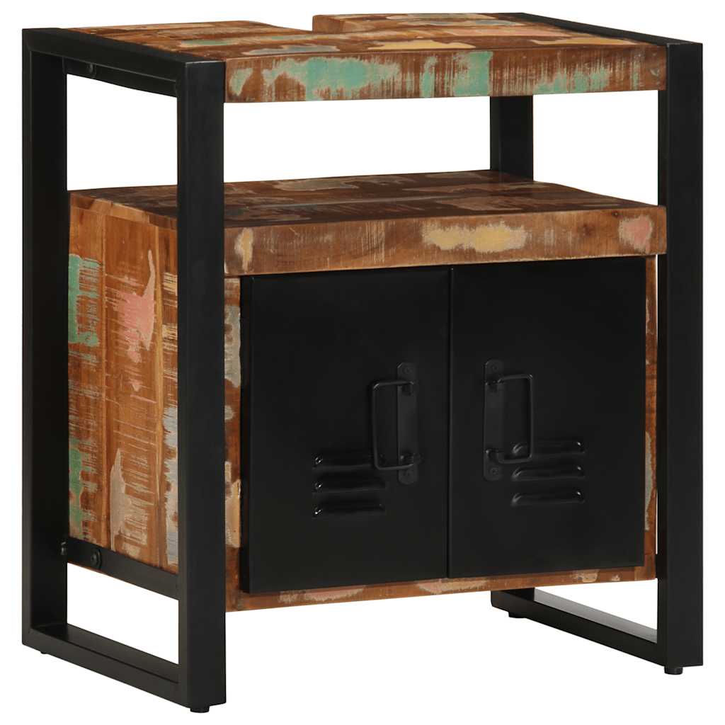 Bathroom Sink Cabinet 55x35x60 cm Solid Wood Reclaimed