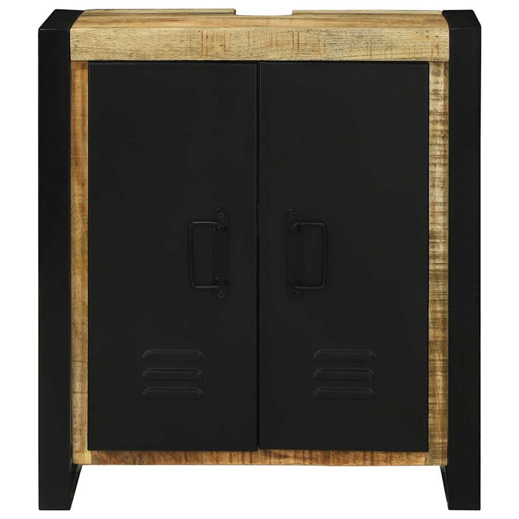 Sink cabinet with Shelf Brown 55 x 35 x 60 cm Solid Mango Wood