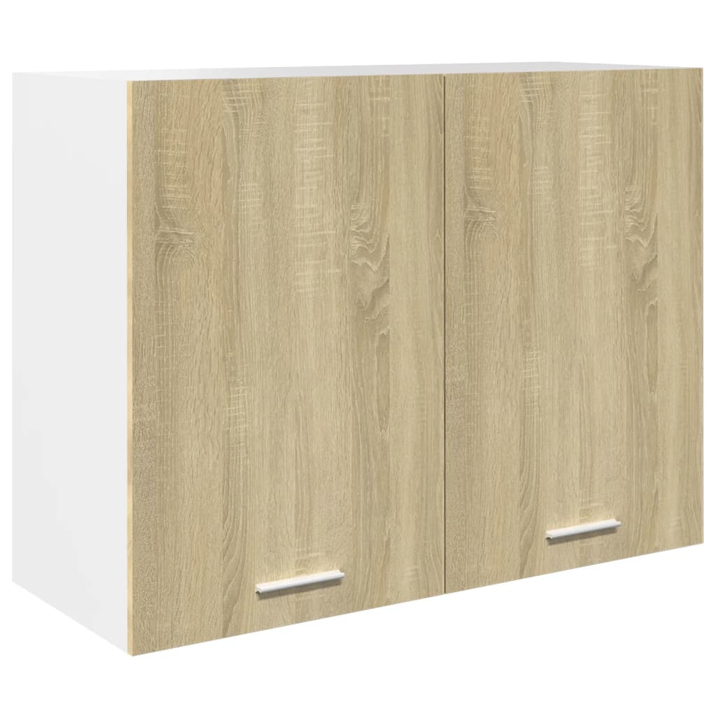 7 Piece Kitchen Cabinet Set Lyon Sonoma Oak Engineered Wood