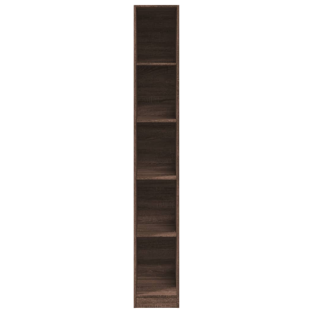vidaXL Wardrobe Brown Oak 30x50x200 cm Engineered Wood