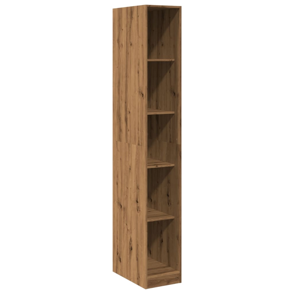 vidaXL Wardrobe Artisian Oak 30x50x200 cm Engineered Wood