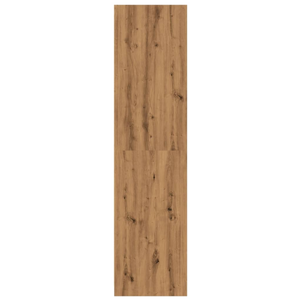 vidaXL Wardrobe Artisian Oak 30x50x200 cm Engineered Wood