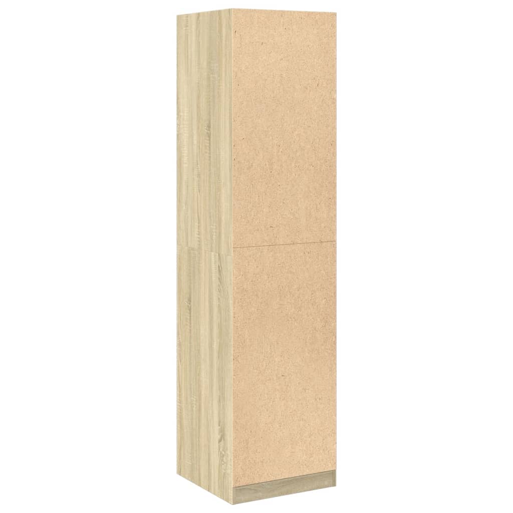 vidaXL Wardrobe Sonoma Oak 50x50x200 cm Engineered Wood