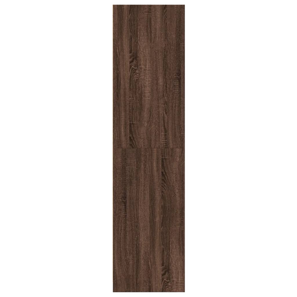 vidaXL Wardrobe Brown Oak 50x50x200 cm Engineered Wood