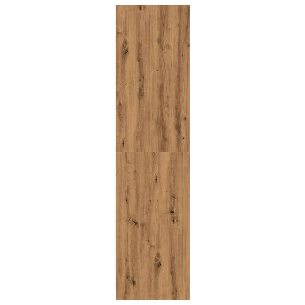 vidaXL Wardrobe Artisian Oak 50x50x200 cm Engineered Wood