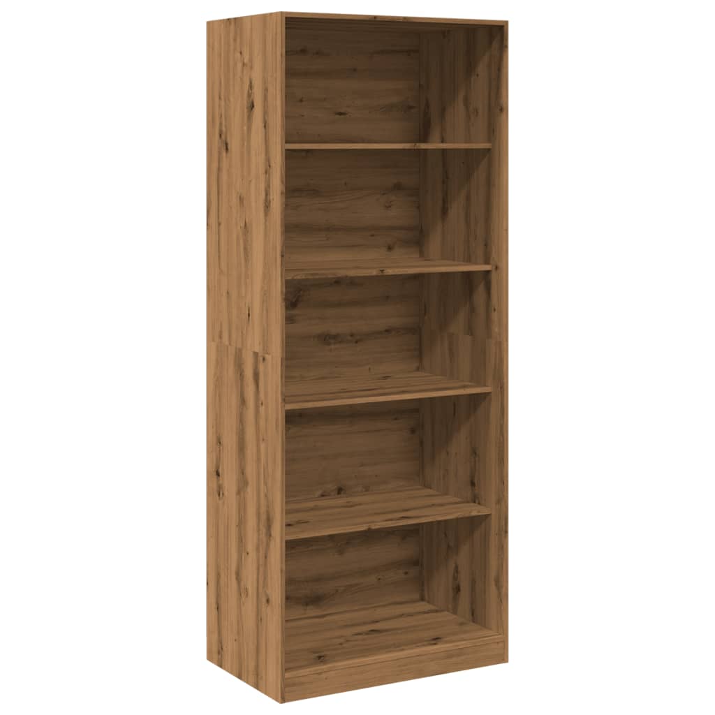 vidaXL Wardrobe Artisian Oak 80x50x200 cm Engineered Wood