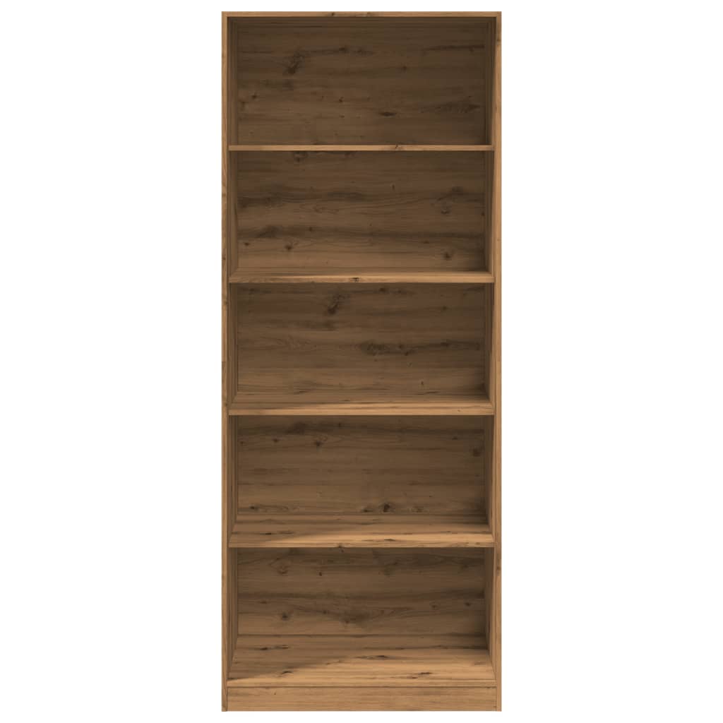 vidaXL Wardrobe Artisian Oak 80x50x200 cm Engineered Wood