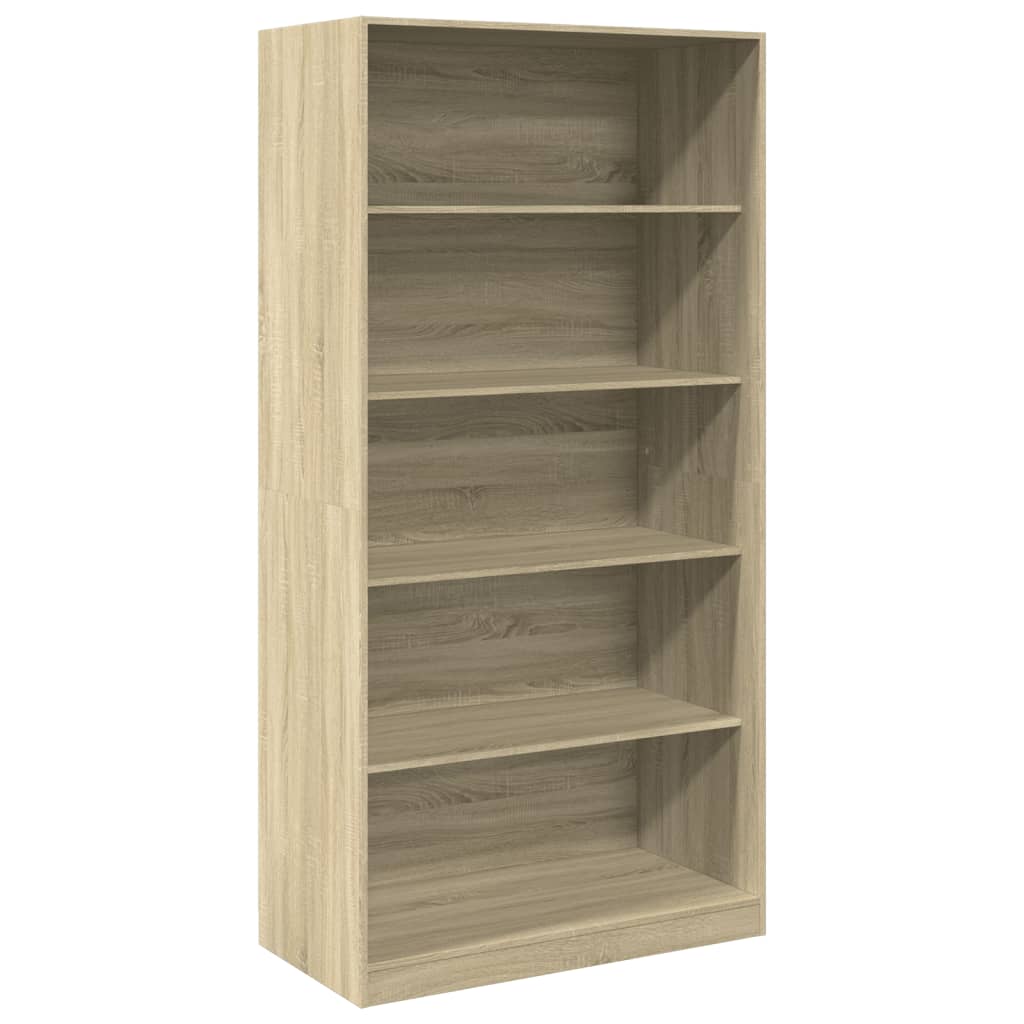 vidaXL Wardrobe Sonoma Oak 100x50x200 cm Engineered Wood