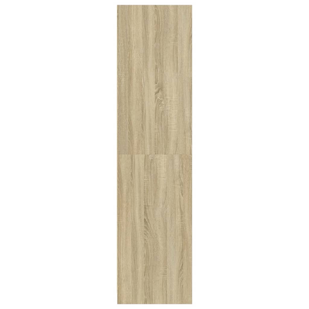 vidaXL Wardrobe Sonoma Oak 30x50x200 cm Engineered Wood