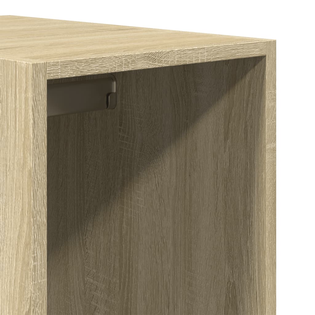 vidaXL Wardrobe Sonoma Oak 30x50x200 cm Engineered Wood