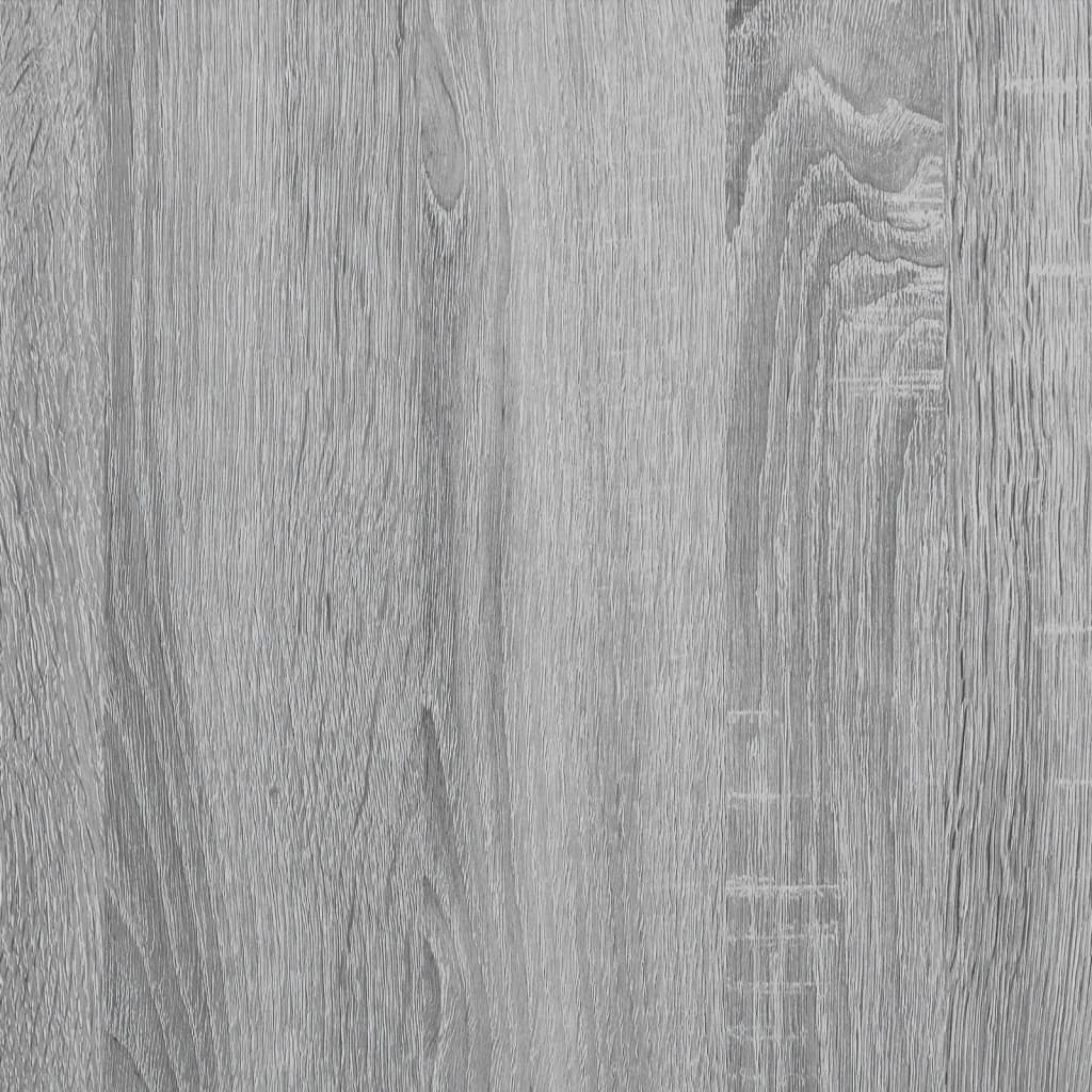 vidaXL Wardrobe Grey Sonoma 30x50x200 cm Engineered Wood