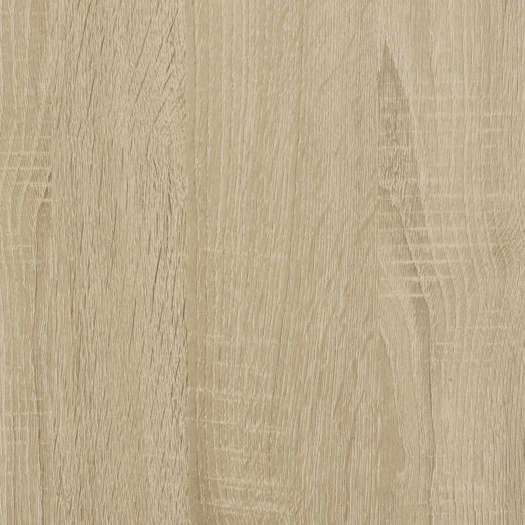 vidaXL Wardrobe Sonoma Oak 80x50x200 cm Engineered Wood