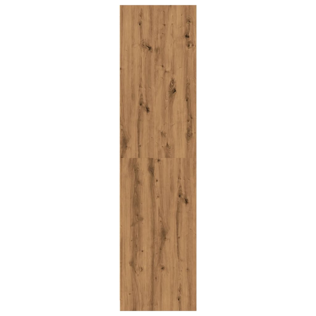 vidaXL Wardrobe Artisian Oak 30x50x200 cm Engineered Wood