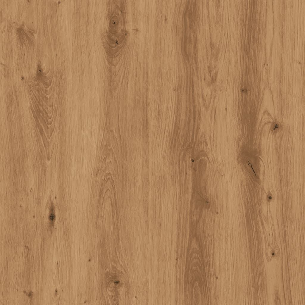 Corner Bookcase 4-Tier Artisian Oak 85x85x140 cm Engineered Wood