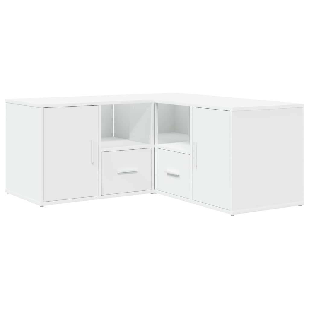 Corner Cabinet White 160x40x45 cm Engineered Wood