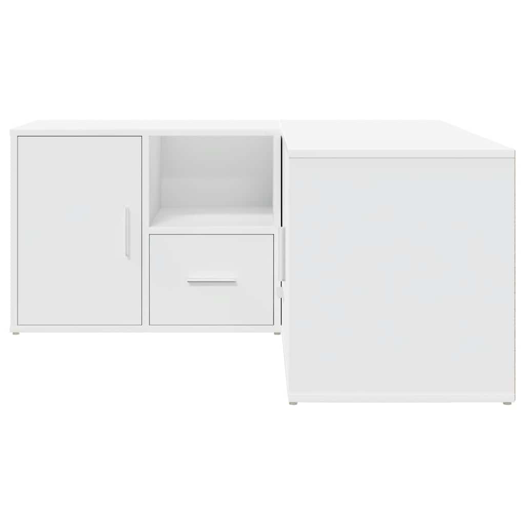 Corner Cabinet White 160x40x45 cm Engineered Wood