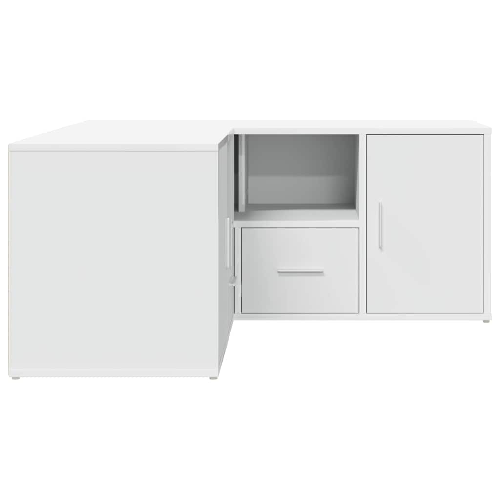 Corner Cabinet White 160x40x45 cm Engineered Wood