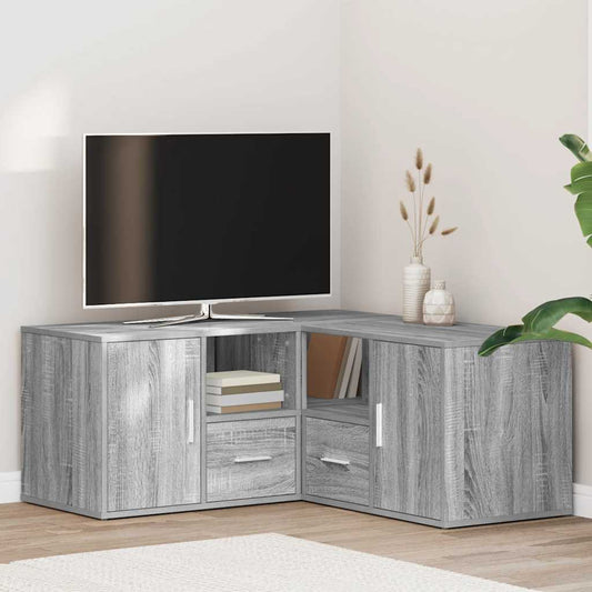 Corner Cabinet Grey Sonoma 160x40x45 cm Engineered Wood